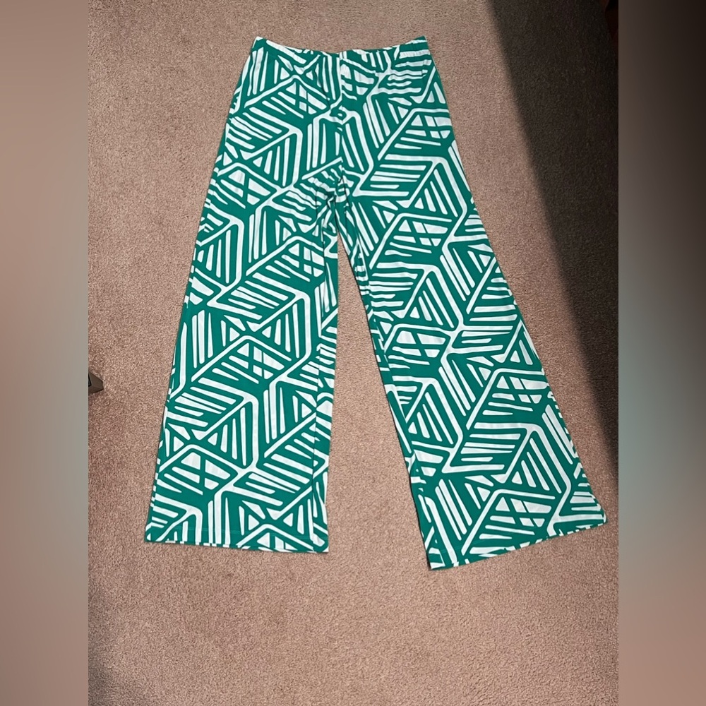 Chico’s stretch green pant